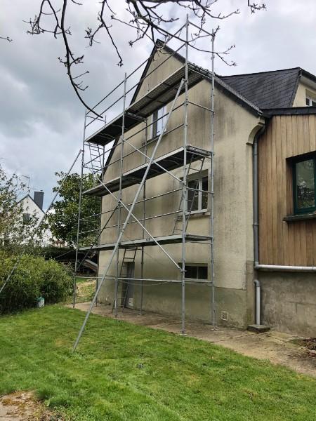 Rénovation d'une façade